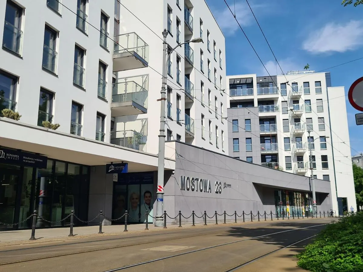 Apartment Mostowa 23 Bruno Apartment, Self Check-In 24H, Free Parking, Air-Conditioning Poznan